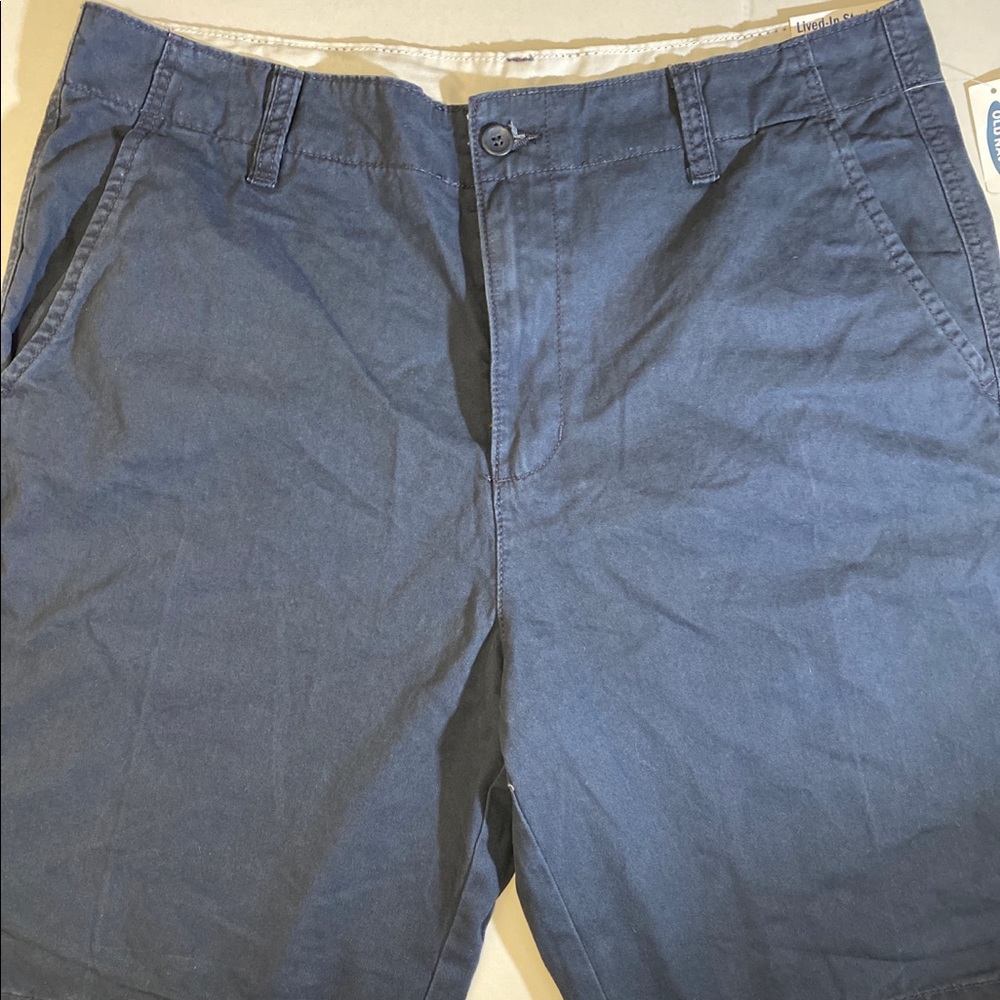 OLD NAVY LIVED IN STRAIGHT SHORTS NAVY